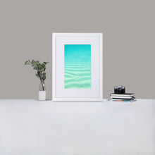 Dreams from the Sea iii Matte Paper Framed Poster With Mat
