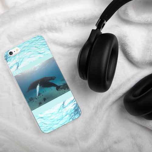 Mama and Baby Whale - iPhone Case