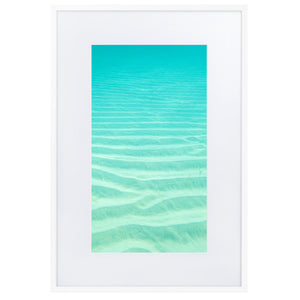 Dreams from the Sea iii Matte Paper Framed Poster With Mat