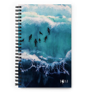 Seacret from the Blue - Spiral notebook